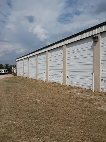 Storage units at Quiet Stay RV Park & Self Storage in Morrison, Oklahoma